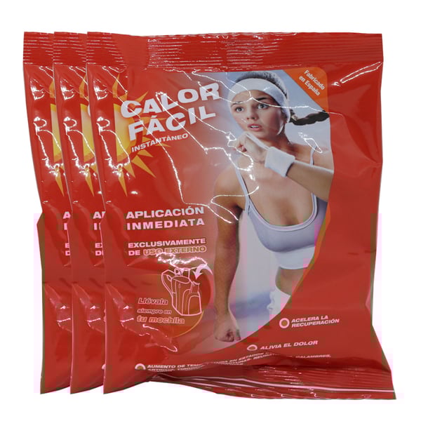 Pack de 24 sacas de calor instantâneo (Medidas: 14 cm x 19 cm)