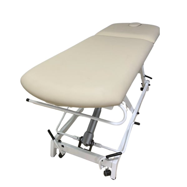 Marquesa hidráulica Kinefis Opportunity: estrutura de dois corpos, regulação em altura, respaldo regulable e cor 1049 LEINEN (62x90) - EXPOSIÇÃO