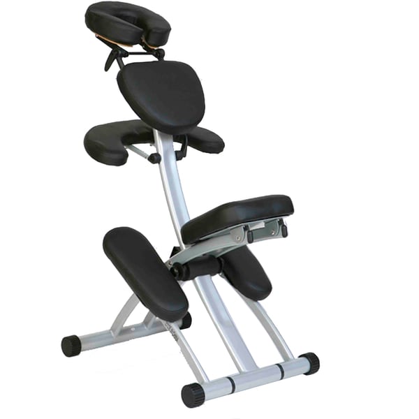 Cadeira multifuncional plegable de massagem Rolf: Com estrutura de alumínio para favorecer o seu transporte