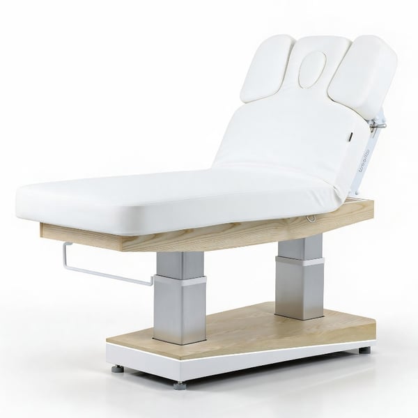 Marquesa SPA HELAN de 4 Motores com calefação e base de madeira natural