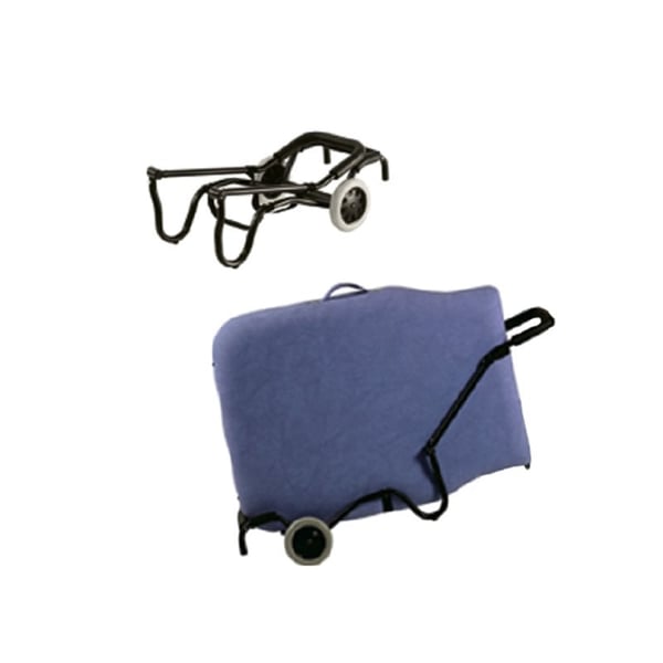 Carrinho plegable portamarquesas: Ideal para o transporte de marquesas plegables