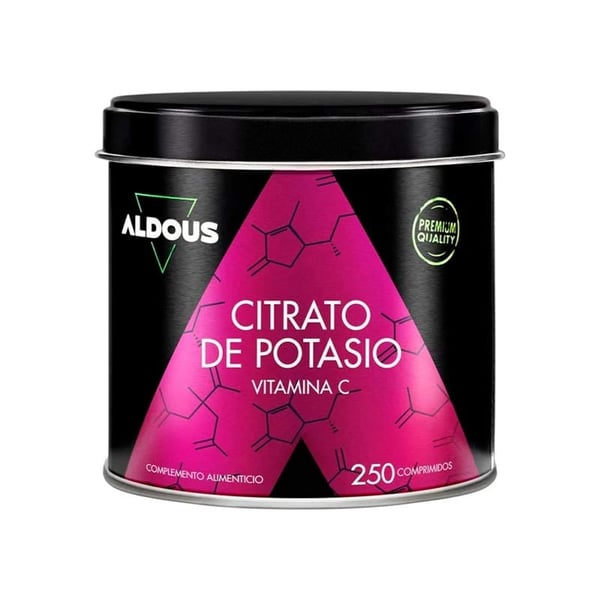 Citrato de Potasio com Vitamina C Aldous (250 comprimidos)