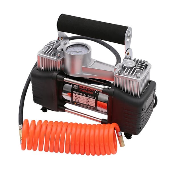 Compresor elétrico de dois cilindros Raider: Inclui maletín