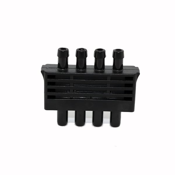 Conectores quatro secções para equipas de presoterapia New Age