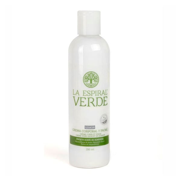 Creme Algas Facial e Corporal de Limão. Espiral Verde 250 ml