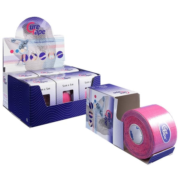 Cure Tape 5cm x 5m cor fucsia