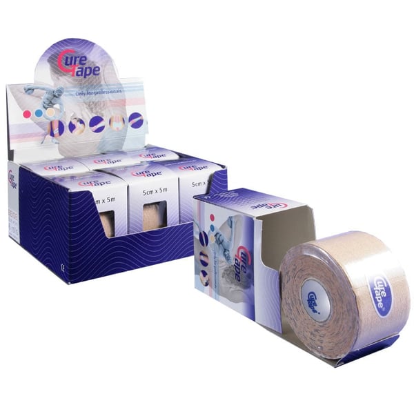 Cure Tape 5 cm x 5 mts Cor Bege
