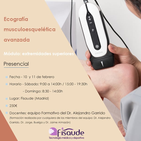 ECOGRAFIA MUSCULOESQUELÉTICA AVANÇADA: MÓDULO EXTREMIDADES SUPERIORES - PRESENCIAL 10 E 11 FEVEREIRO 2024