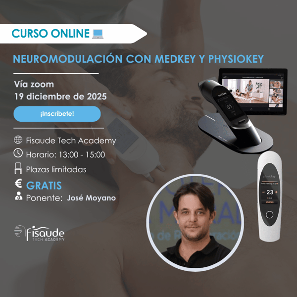 CURSO FORMATIVO DE NEUROMODULACIÓN NÃO INVASIVO COM MEDKEY E PHYSIOKEY - VIA ZOOM - GRÁTIS - 19 Dezembro 2025