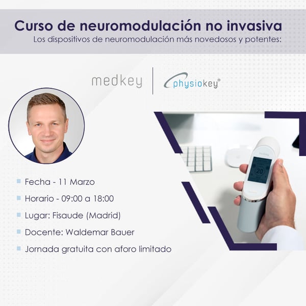CURSO DE NEUROMODULACIÓN COM MEDKEY E PHYSIOKEY - PRESENCIAL - GRÁTIS - 11-03-2023