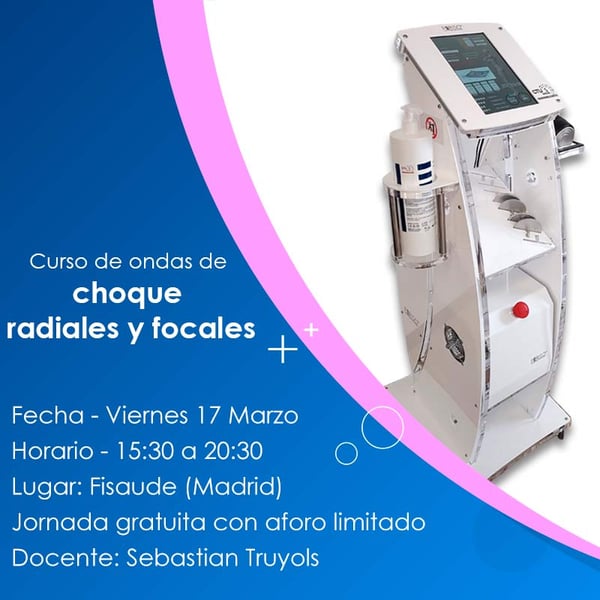 CURSO DE ONDAS DE CHOQUE RADIAL E FOCAL - PRESENCIAL - 17 MARÇO 2023