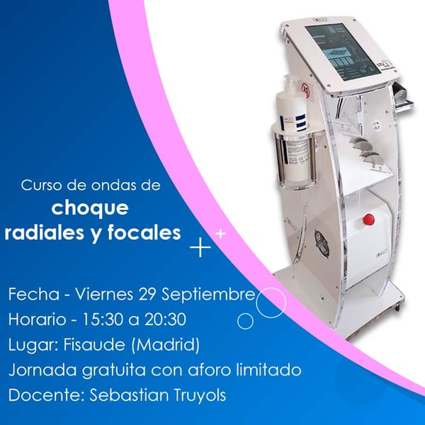 CURSO DE ONDAS DE CHOQUE RADIAL E FOCAL - PRESENCIAL - 29 SETEMBRO 2023