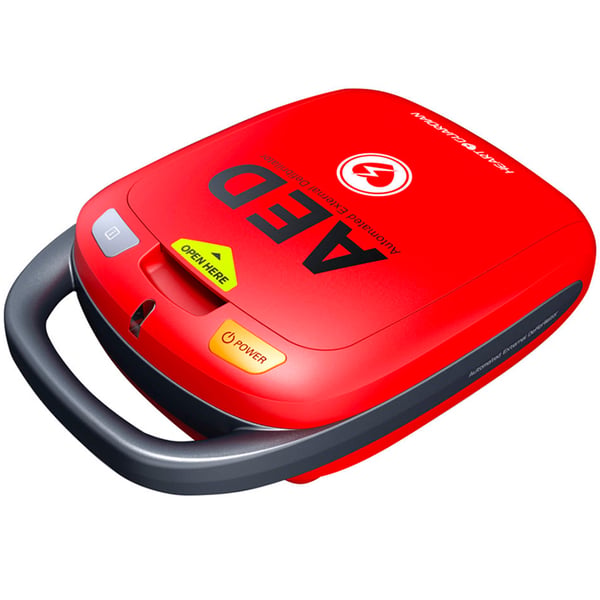 Desfibrilador semiautomático Heart Guardian HR-501: Elétrodos compatíveis adulto/pediátrico, autodiagnóstico automático e conexão Bluetooth