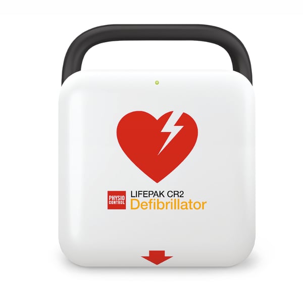 Desfibrilador semiautomático e automático LIFEPAK® CR2 USB com tecnologia avançada para uma resposta imediata