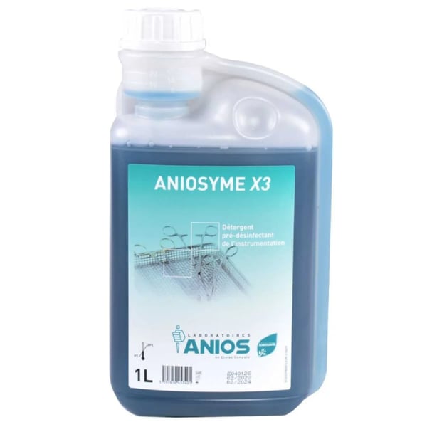 Desinfetante para instrumental ANIOS Aniosyme X3 1 litro