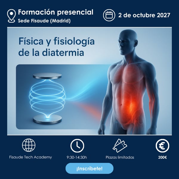 FÍSICA E FISIOLOGIA DA DIATERMIA. Técnicas de aplicação em terapia e estética - PRESENCIAL -  2 outubro 2027