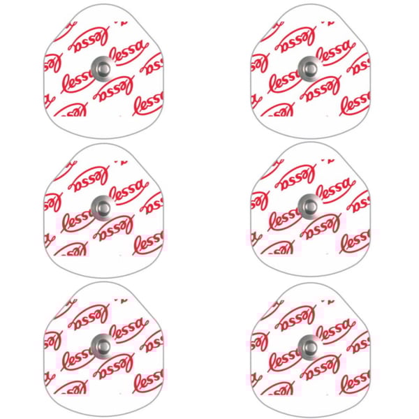 Pack de 600 elétrodos pregelados e com suporte foam para ECG 40 x 36 mm (20 sobres de 30 unidades)