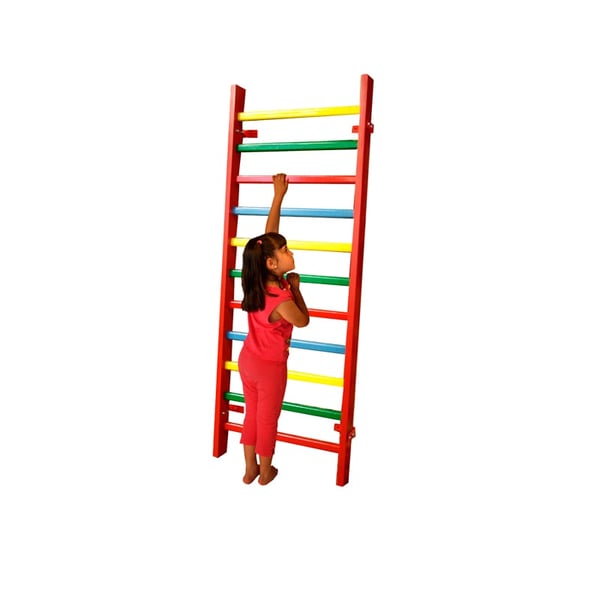 Espaldera infantil de um corpo em madeira de pinho