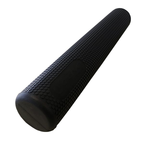 Cilindro foam Ou'Live: Ideal para pilates (14,5cm x 91cm) (Cor preta)