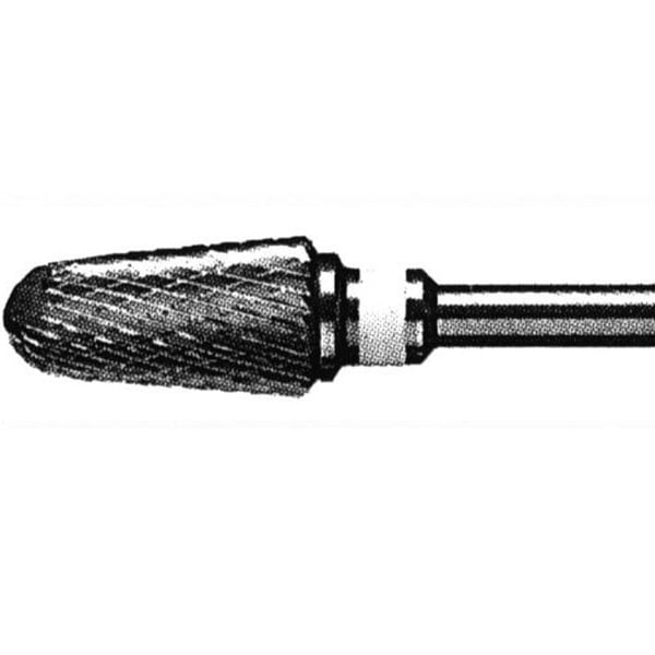 Fresa fabricada em carburo de Tungsteno 1507: Abrasion Média-Fina. Ideal para a finalização do desbastado de unhas