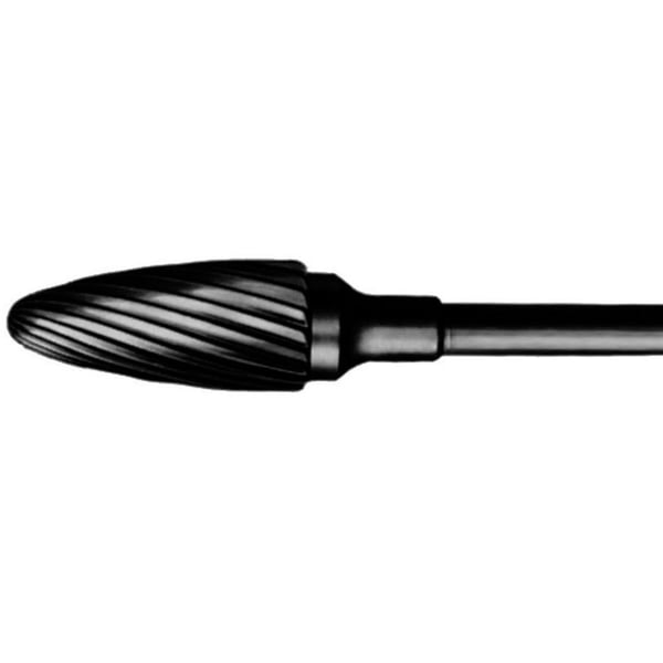 Fresa fabricada em carburo de Tungsteno 1548: Abrasão Média-Fina. Ideal para a finalização do desbastado de unhas