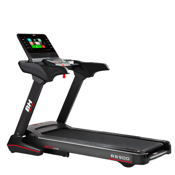 Fita de correr RS900 Multimédia BH Fitness: com um ecrã táctil de 16