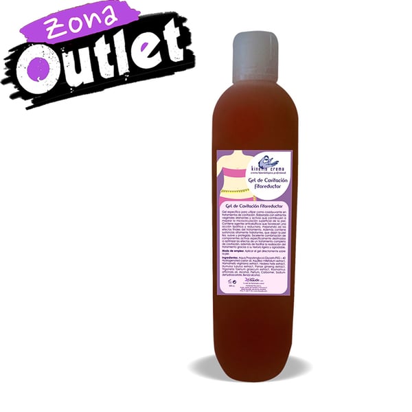 Gel de Cavitación Fitoconductor Kinefis Bote 500 cc - ÚLTIMAS UNIDADES!
