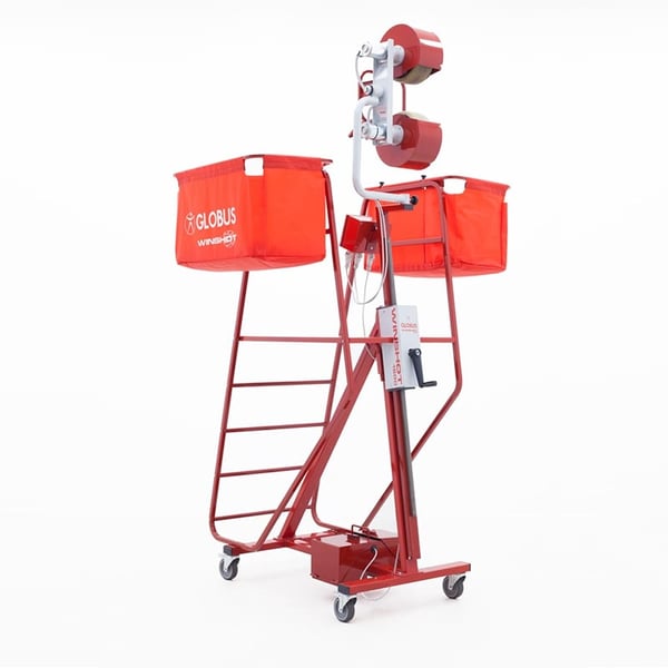 Globus Winshot 1500: Máquina lanzabalones de voleibol para realizar treinamentos ao mais alto nível