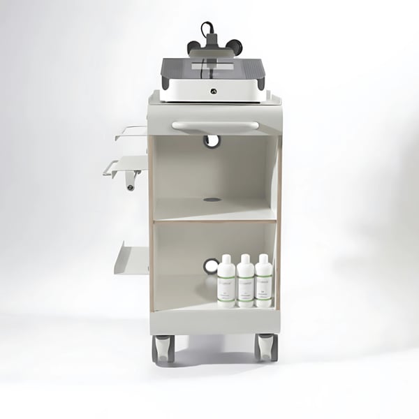 Carrinho multifuncional para profissionais Häp em cor cinza clara