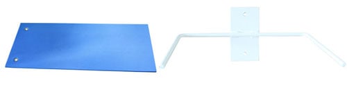 Kit- 10 colchonetas aerobic com Ollados e colgador a parede