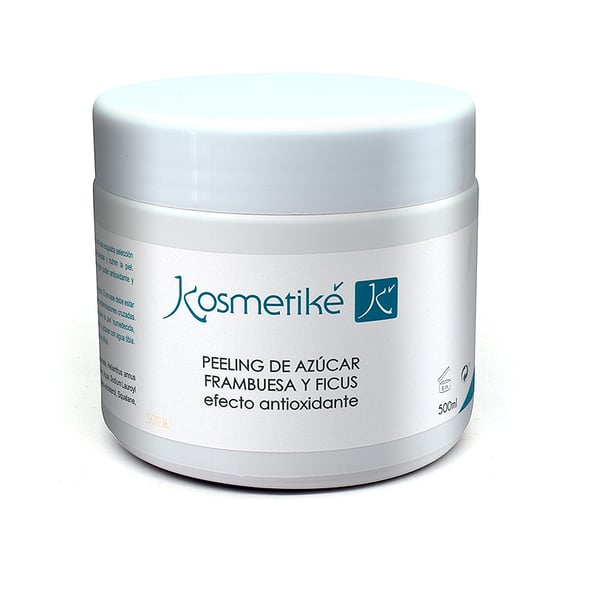 Peeling Corporal de Açúcar, Frambuesa e Ficus Kosmetiké Profissional 500 cc: Efeito Antioxidante