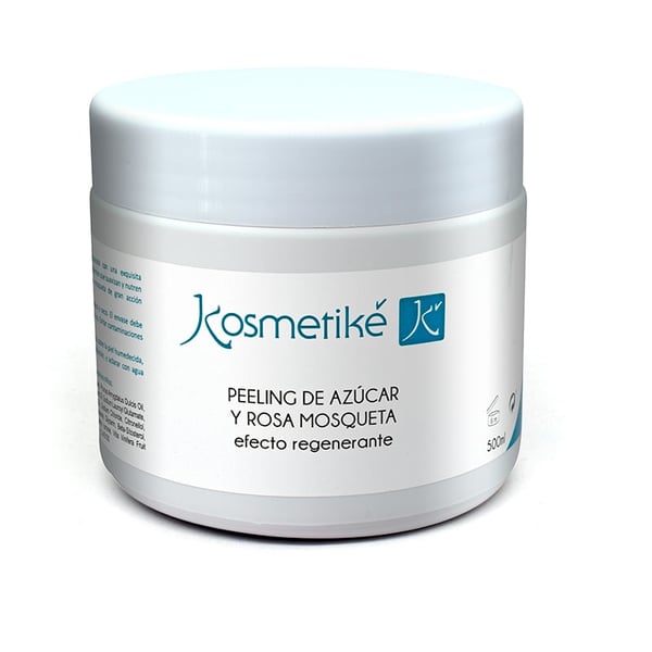 Peeling Corporal Açúcar e Rosa Mosqueta Kosmetiké Profissional 500 cc: Efeito Regenerante