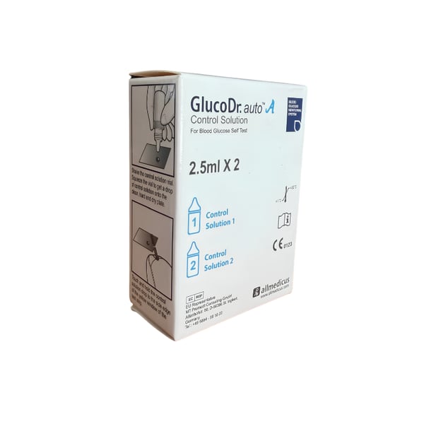 Líquido Controlo para a calibragem do glucómetro Dr Auto