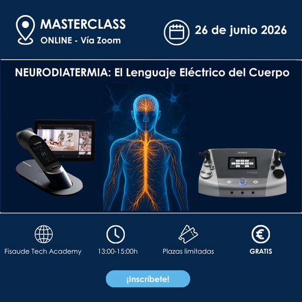 MASTERCLASS NEURODIATERMIA: A Linguagem Elétrica do Corpo. Como Medkey e Diacare reescriben as regras do tratamento da dor e a regeneração tisular - Via Zoom - 26-junho-2026