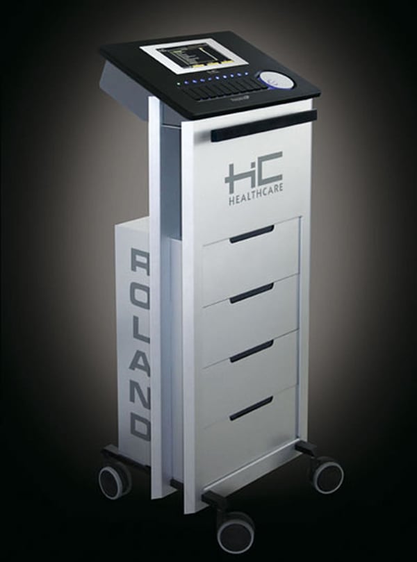 Ondas de choque Shocklogar unidade de terapia com carroça