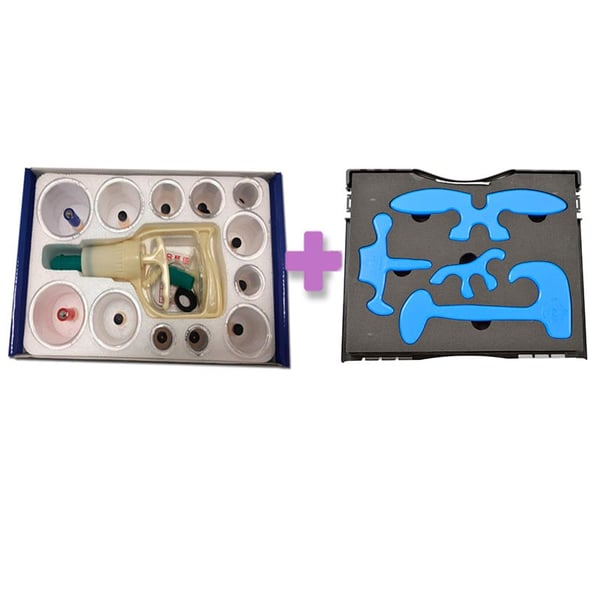 OFERTA PACK OSTEOFISIO: Set de Ferramentas Richelli's Pró + Estuche de Ventosas