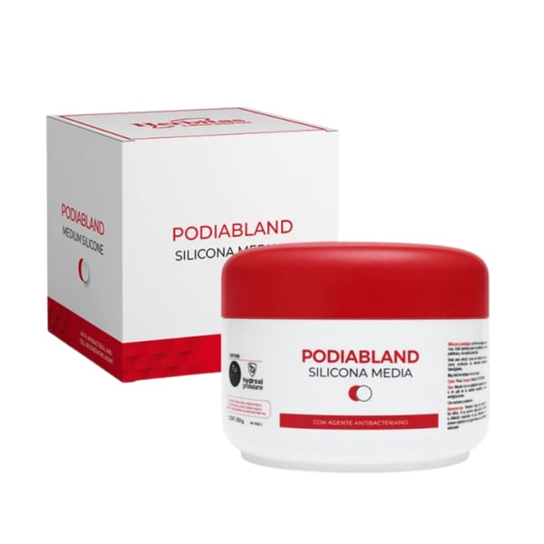 Podiabland silicona podológica de densidade média e elástica 200gr