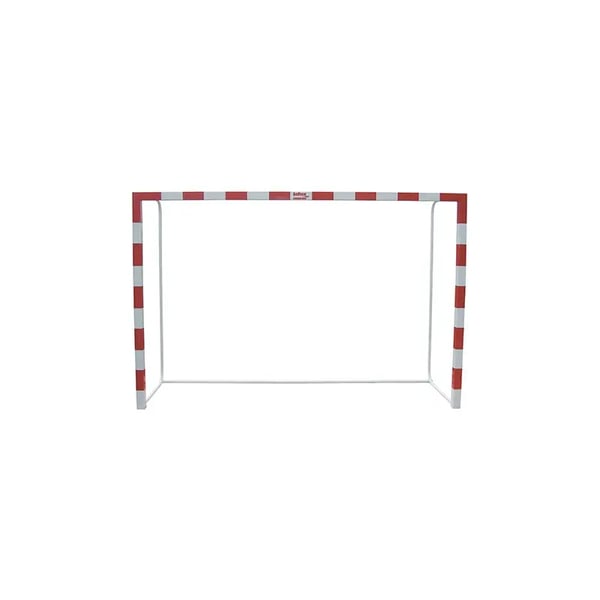 Jogo de Gol Futebol-Salga e Balonmano Metálicas trasladables 80x80mm com base de cano redondo