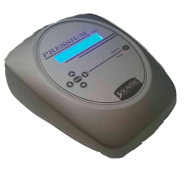 Presoterapia Pressium EVO sobremesa - com 18 programas e calça integral com forro hidrófugo