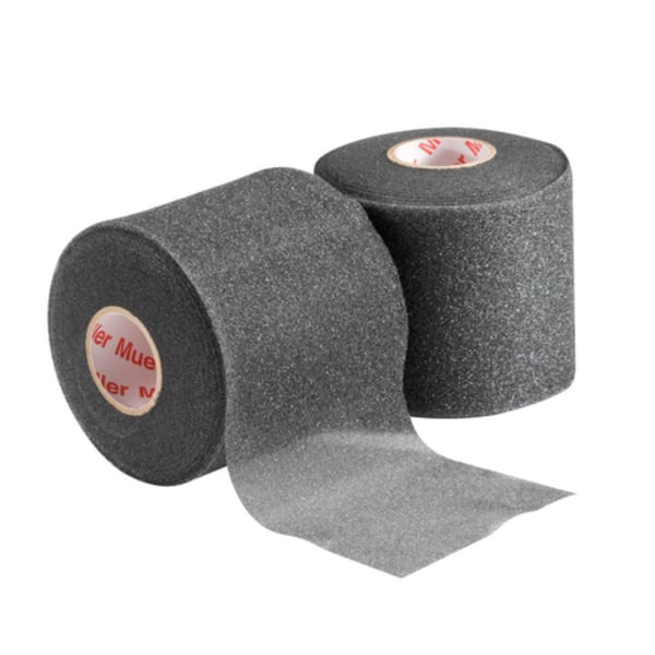 Pretape de Espuma Mueller Big Bold MWrap® Big Black - 6.9 cm x 27.4 m em cor preto (Unidades, Caixas de 12 e 48 Rolos)