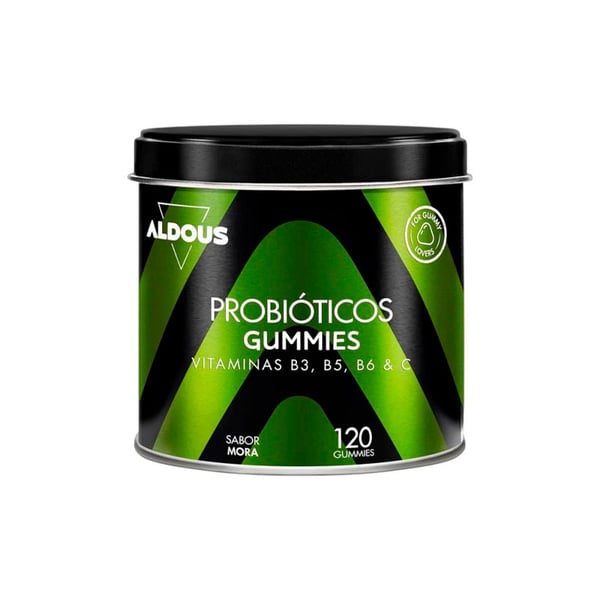 Probióticos com Vitaminas em gominolas Aldous (120 gominolas)
