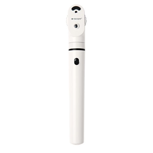 Otoscopio/Oftalmoscopio Riester e-scope F.o. LED 3,7 V, em estuche (duas cores disponíveis)