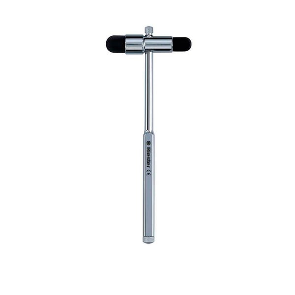 Martelos de Percussão Riester Buck, Cabo Cromado com Agulha e Pincel em Saca de PE