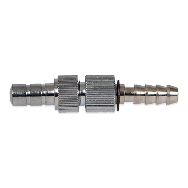 Conector de cano Riester parte I (curto) e parte II (longo), cromado brilhante