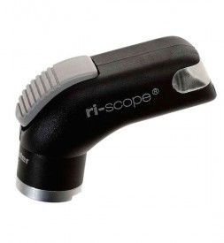 Cabeça do suporte para o depresor lingual fibra óptica Riester ri-scope XL 3,5 V
