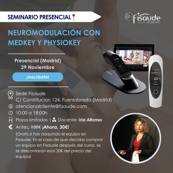 SEMINÁRIO DE NEUROMODULACIÓN COM MEDKEY E PHYSIOKEY - PRESENCIAL - 20 Setembro 2025