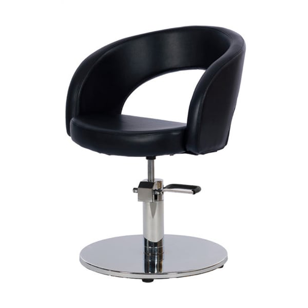 Cadeirão de Peluquería Wayne (Low cost): Baseie Linhas curvas e desenho envolvente (2 modelos disponíveis)