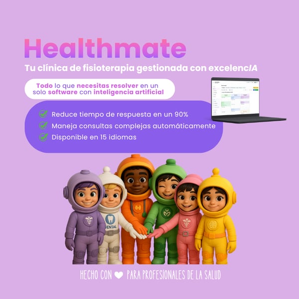 Software de gestão clínica com IA + Whatsapp-  HealthMate: o teu colega de trabalho com inteligência artificial