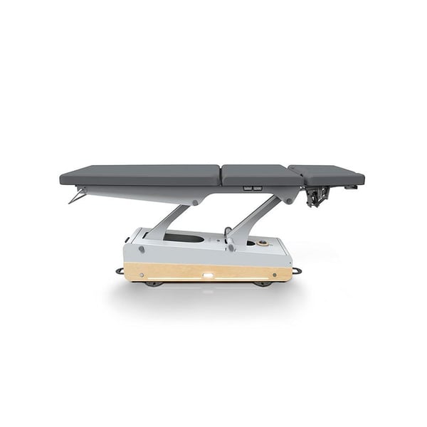 Marquesa elétrica de fisioterapia Swop 5 Up Physio: 3 secções, equipada com 2 motores que regulam a altura mediante o sistema Space Ball