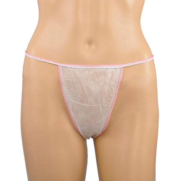 Tanga descartável grande mulher Kinefis em TST de polipropileno (100 Unidades)